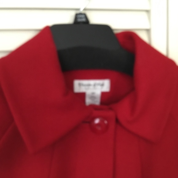 Red Wool Coat - Picture 9 of 9